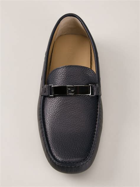 men's fendi loafers|Fendi loafers drivers.